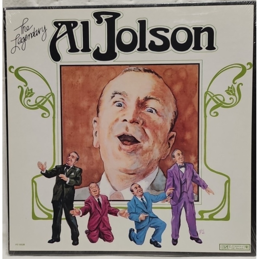 3 Records in One The Legendary Al Jolson